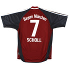 2001-02 Bayern Munich Home Shirt Scholl #7 S Football Shirt