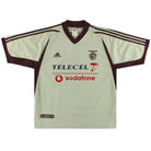 2001-02 Benfica adidas Away Shirt XL Football Shirt