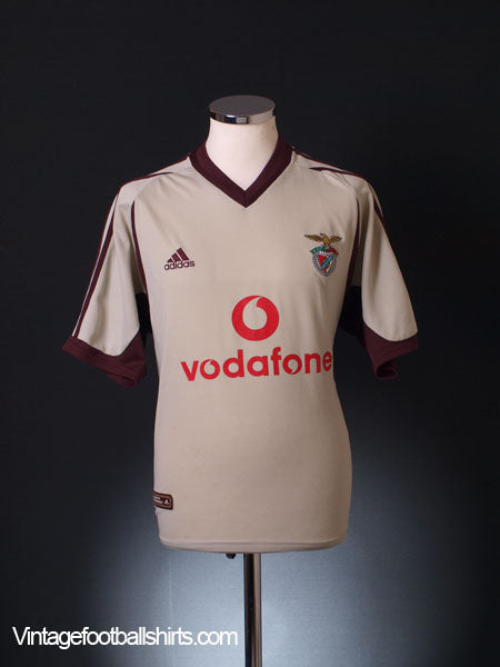 2001-02 Benfica Away Shirt L Football Shirt