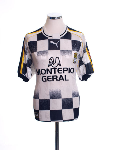 2001-02 Boavista Home Shirt L Football Shirt