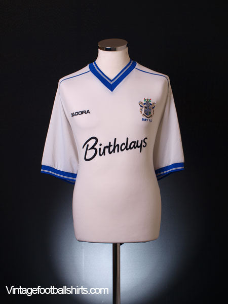 2001-02 Bury Home Shirt XL Football Shirt