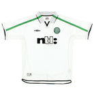 2001-02 Celtic Umbro Away Shirt XL Football Shirt