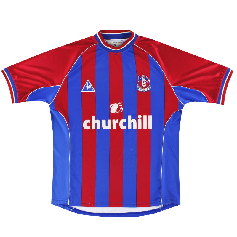 2001-02 Crystal Palace Le Coq Sportif Home Shirt L Football Shirt