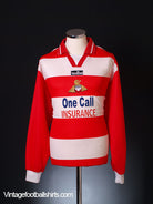 2001-02 Doncaster Rovers Home Shirt L/S XL Football Shirt