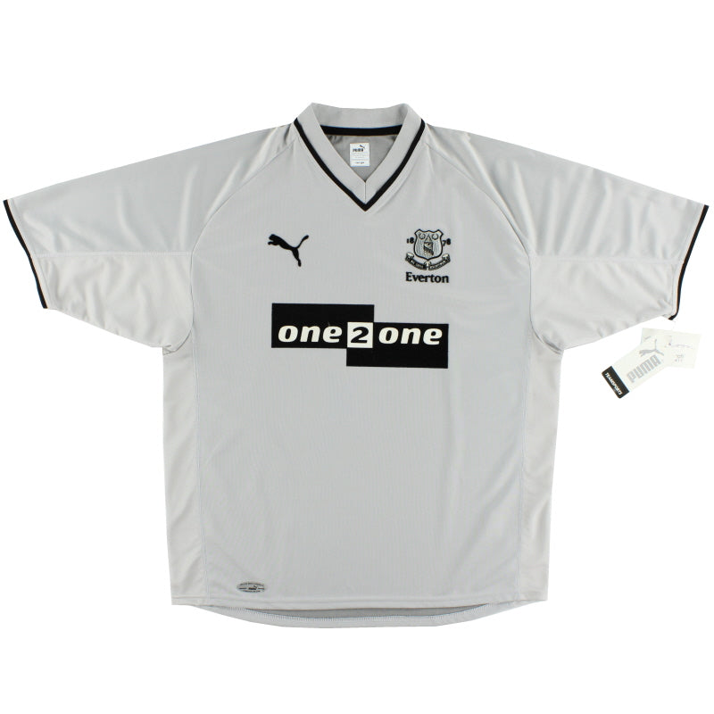 2001-02 Everton Away Shirt *BNWT* L Football Shirt