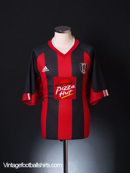 2001-02 Fulham Away Shirt *As New* L Football Shirt