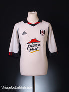 2001-02 Fulham Home Shirt XL Football Shirt