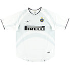 2001-02 Inter Milan Nike Away Shirt *Mint* L Football Shirt