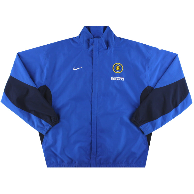 2001-02 Inter Milan Nike Track Jacket L Jacket