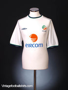 2001-02 Ireland Away Shirt L Football Shirt
