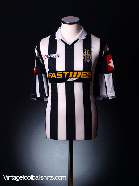 2001-02 Juventus Home Shirt *As New* XL Football Shirt
