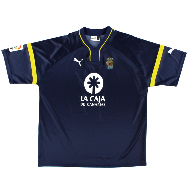 2001-02 Las Palmas Away Shirt XL | Vintage Football Shirts