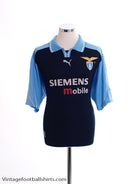 2001-02 Lazio European Away Shirt L Football Shirt