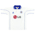 2001-02 Leicester Le Coq Sportif Away Shirt L Football Shirt