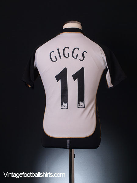 2001-02 Manchester United Centenary Shirt Giggs #11 Y Football Shirt