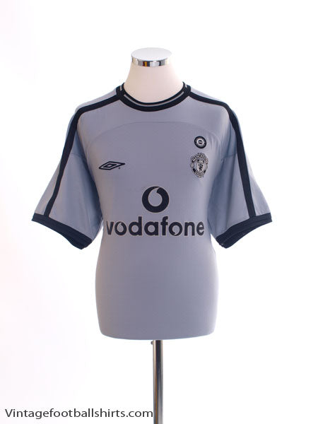 2001-02 Manchester United Centenary Goalkeeper Shirt L Football Shirt