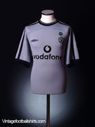 2001-02 Manchester United Centenary Goalkeeper Shirt XL Football Shirt