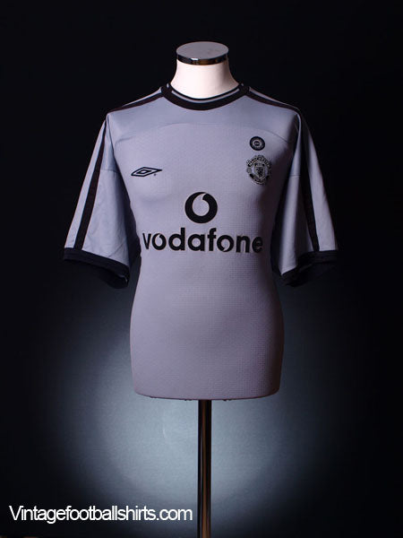 2001-02 Manchester United Centenary Goalkeeper Shirt *Mint* XL Football Shirt