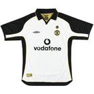 2001-02 Manchester United Umbro Centenary Reversible Away Shirt S Football Shirt
