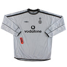 2001-02 Manchester United Umbro Centenary Goalkeeper Shirt L/S *w/tags* XXL Football Shirt