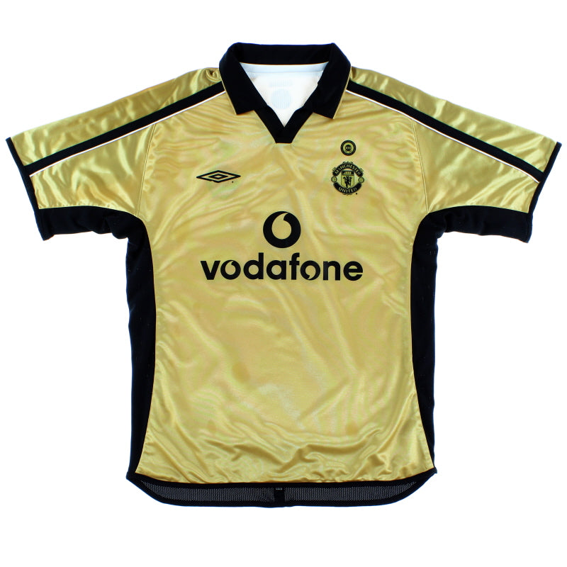 2001-02 Manchester United Umbro Centenary Reversible Away