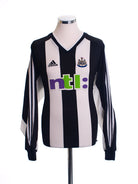 2001-02 Newcastle Home Shirt L/S L Football Shirt