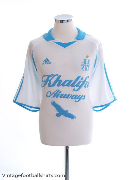 2001-02 Olympique Marseille Home Shirt XL Football Shirt