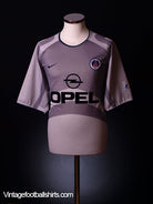 2001-02 Paris Saint-Germain Away Shirt XL Football Shirt