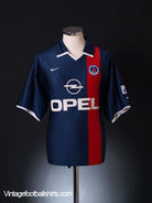 2001-02 Paris Saint-Germain Home Shirt L Football Shirt