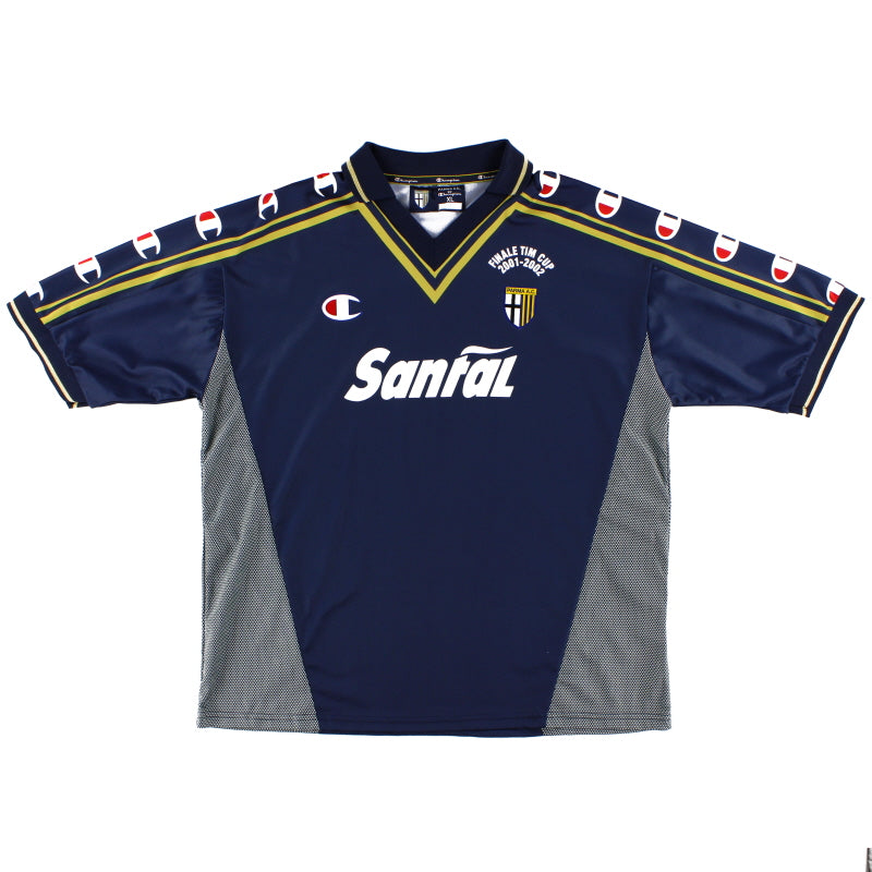 2001 02 Parma Finale TIM Cup Third Shirt