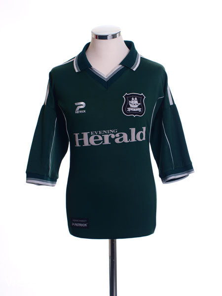 2001-02 Plymouth Home Shirt XL Football Shirt