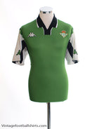 2001-02 Real Betis Training Shirt M Training Shirt