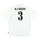2001-02 Real Madrid adidas Centenary Home Shirt R.Carlos #3 *w/tags* L Football Shirt
