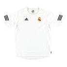 2001-02 Real Madrid adidas Centenary Training Shirt M Training Shirt