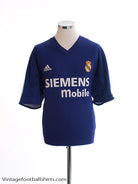2001-02 Real Madrid Centenary Third Shirt S Football Shirt