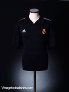 2001-02 Real Madrid Centenary Away Shirt L Football Shirt