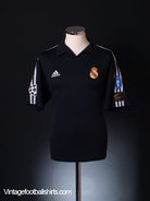 2001-02 Real Madrid Champions League Centenary Away Shirt L Football Shirt