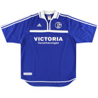 2001-02 Schalke adidas Home Shirt XXL Football Shirt