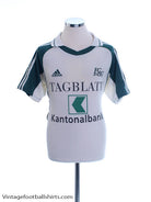 2001-02 St Gallen Home Shirt S Football Shirt