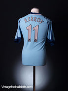 2001-02 Tottenham Away Shirt Rebrov #11 L Football Shirt