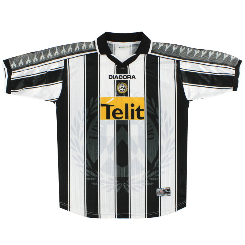 2001-02 Udinese Diadora Home Shirt *Mint* XL Football Shirt