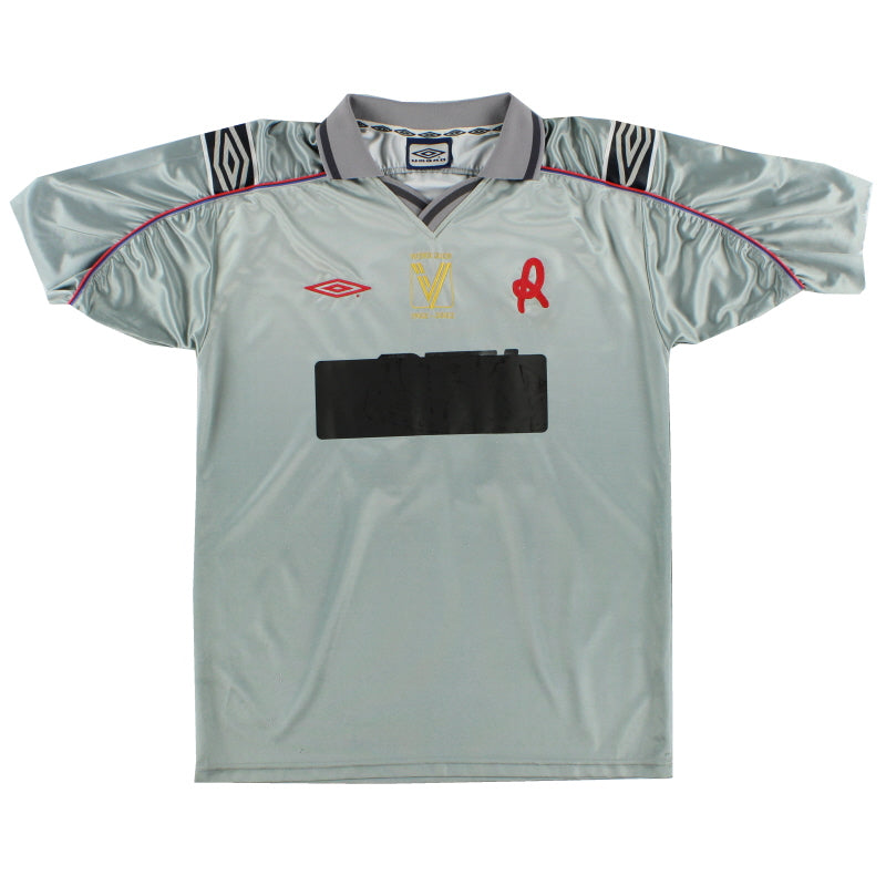 2001-02 Vicenza Match Issue Goalkeeper Shirt #12 L Football Shirt