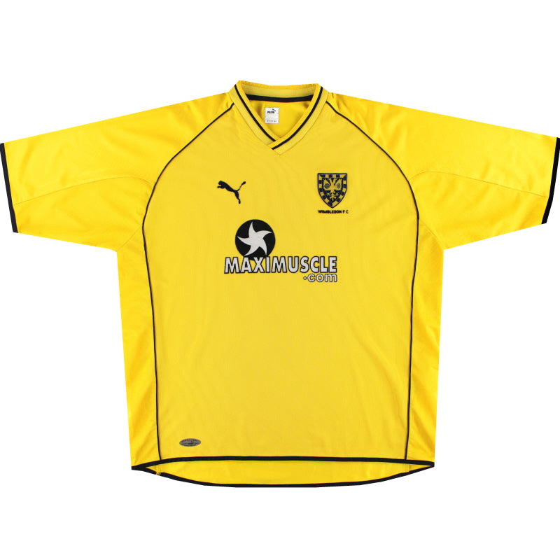 2001-02 Wimbledon Puma Away Shirt XXL Football Shirt