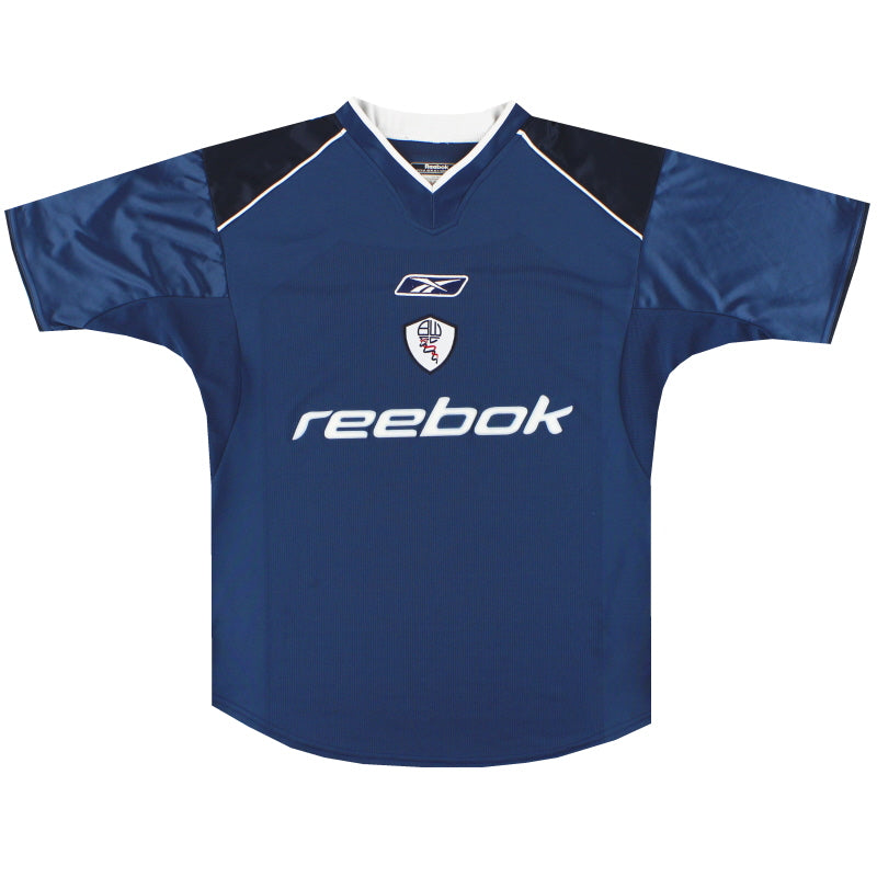 00s Reebok リーボック ボルトン ワンダラーズ AWAY ユニフォーム 2001-03 Bolton Reebok Away Shirt *Mint* M 214231 | Vintage