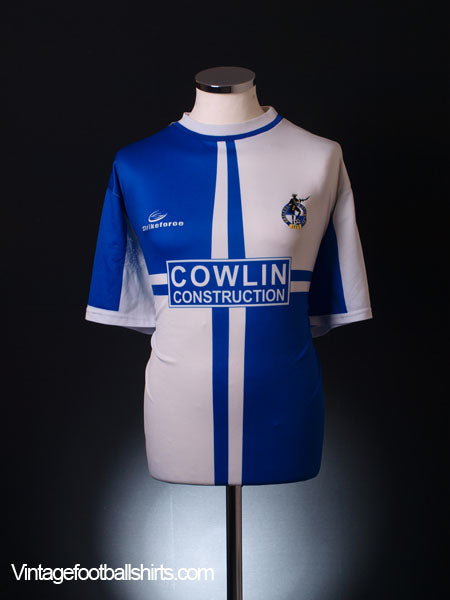 2001-03 Bristol Rovers Home Shirt XXL Football Shirt