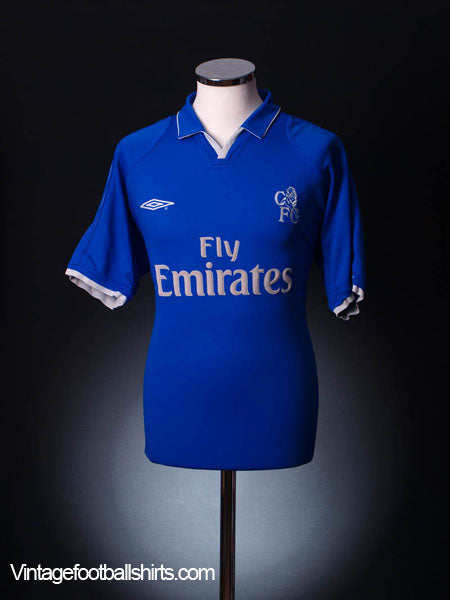 2001-03 Chelsea Home Shirt L | Vintage Football Shirts