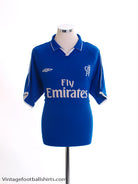 2001-03 Chelsea Home Shirt M Football Shirt