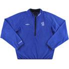 2001-03 Chelsea Umbro 1/2 Zip Fleece Top L Football Shirt