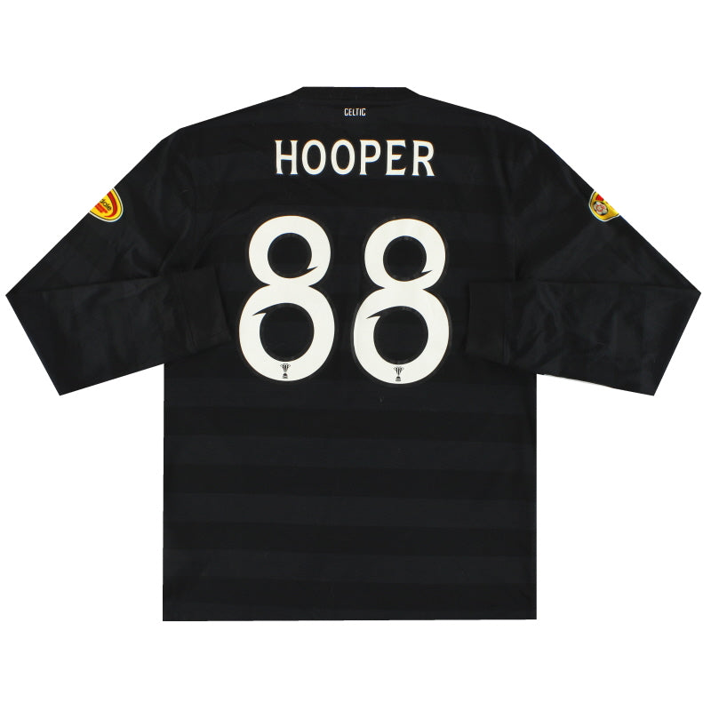 2012-13 Celtic Nike Away Shirt Hooper #88 L/S M Football Shirt