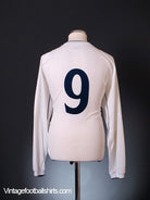 2001-03 England Home Shirt #9 L/S XL Football Shirt